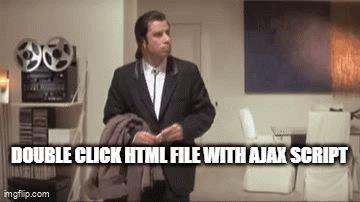 doble click html with ajax - Imgflip