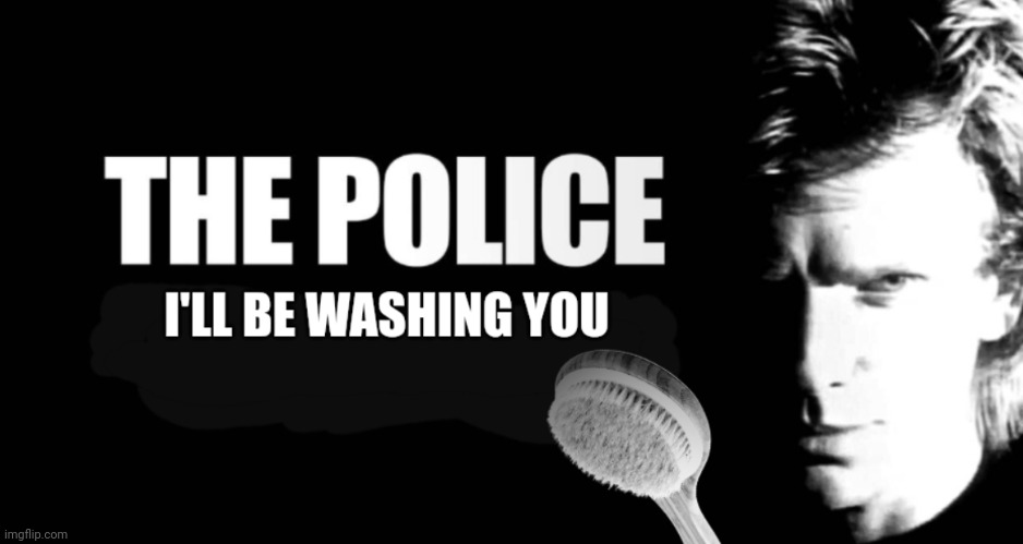 The Police | image tagged in police,sting,song lyrics,funny memes | made w/ Imgflip meme maker