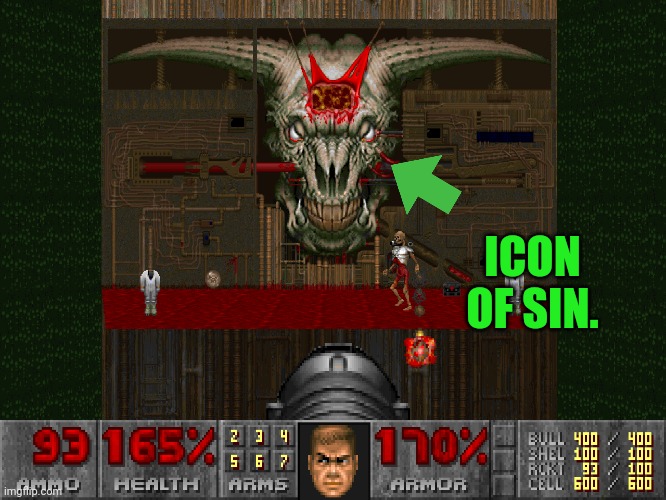 ICON OF SIN. | made w/ Imgflip meme maker