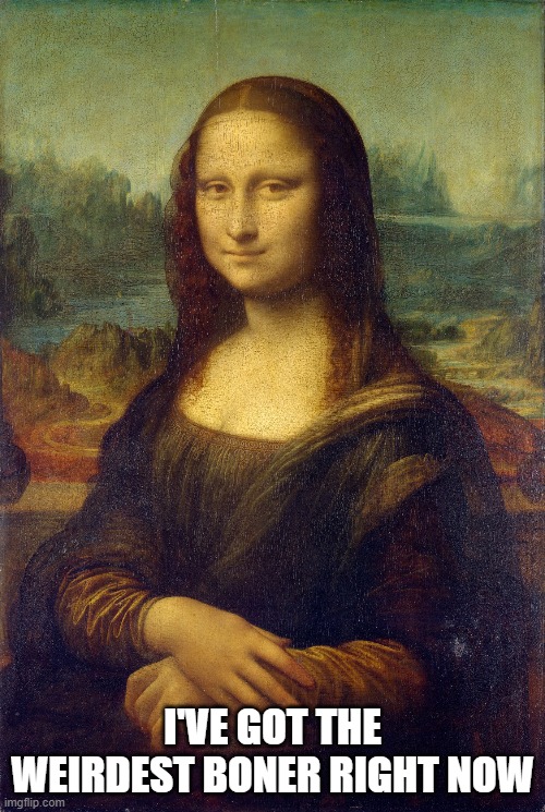 FARK.com: (13070786) Maybe we've been smiling at the wrong Mona Lisa ...