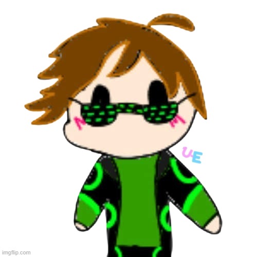 Chibi Nolan (By Unicorn_Eevee) | image tagged in chibi nolan by unicorn_eevee | made w/ Imgflip meme maker