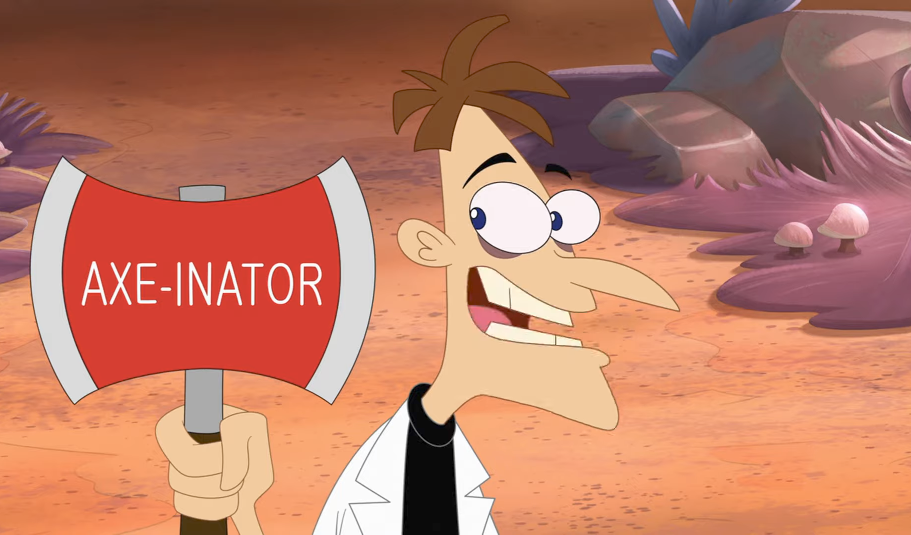 Axe-inator Blank Meme Template