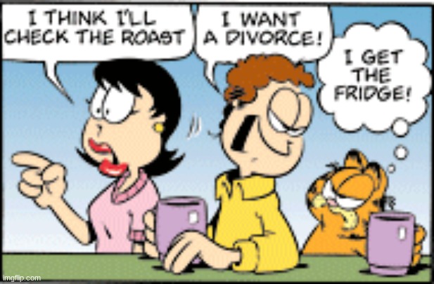 out of context garfield panel #1 | made w/ Imgflip meme maker