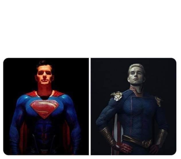 superman homelander Blank Meme Template