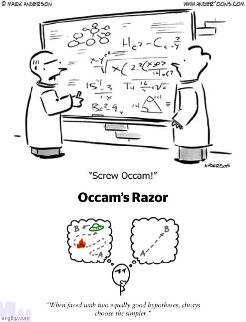 Occam's Razor Blank Template - Imgflip
