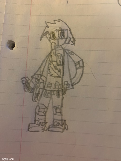 Thing I drew last night (jk to nugget transformation real) | made w/ Imgflip meme maker
