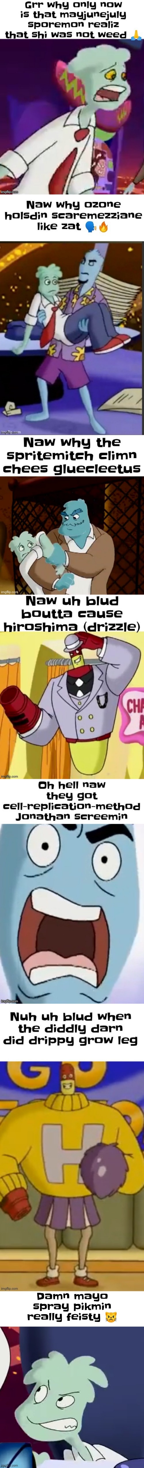 These screenshots are from the series that aired on cartoon network | made w/ Imgflip meme maker