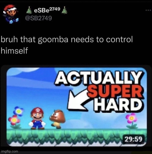 Goomba | image tagged in mario | made w/ Imgflip meme maker