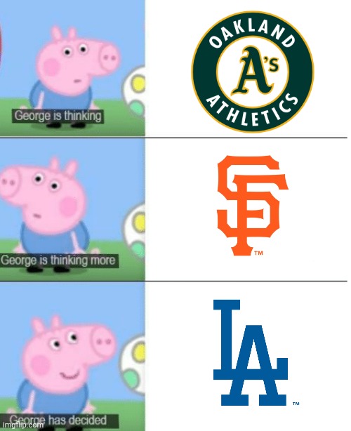 George is Thinking | image tagged in george is thinking,memes,mlb,baseball | made w/ Imgflip meme maker