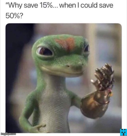 Day nine of posting every meme on my phone. | image tagged in repost,download,memes,geico gecko | made w/ Imgflip meme maker