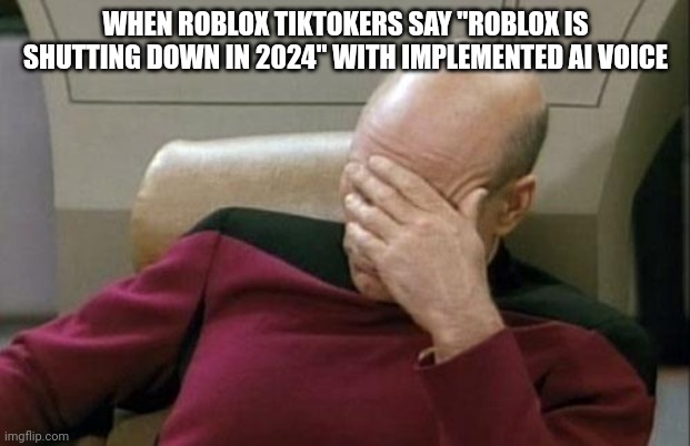 ROBLOX IS SHUTTING DOWN IN 2024!?!?! 