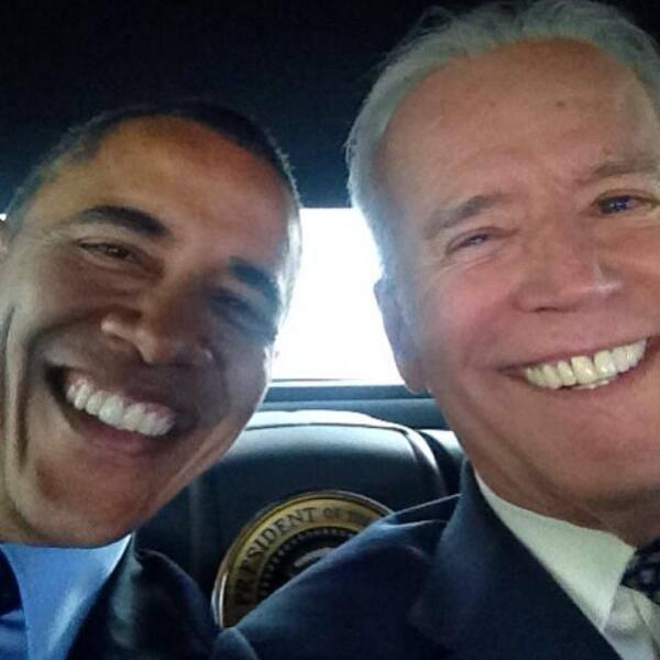 Barry_Biden_Selfie Blank Meme Template