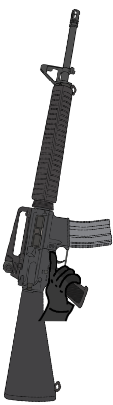 Hand Welding a Colt M16A3 Blank Meme Template