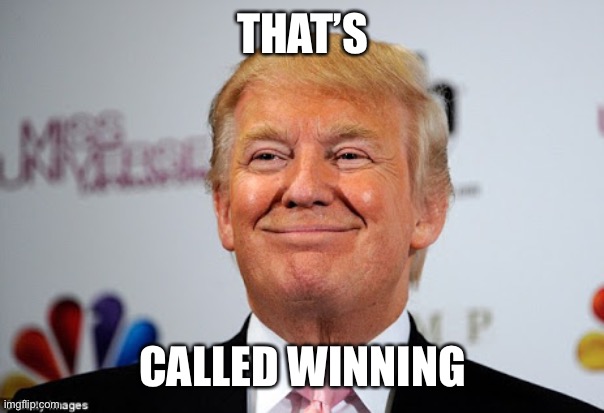 Donald trump approves | THAT’S CALLED WINNING | image tagged in donald trump approves | made w/ Imgflip meme maker