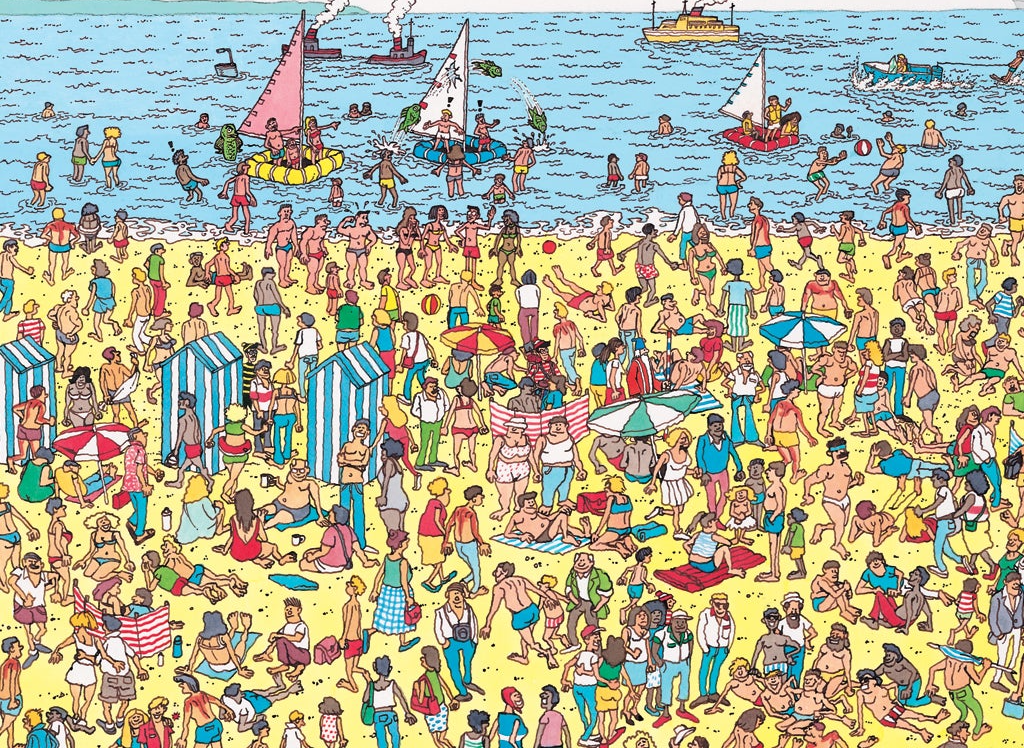 Where is Waldo? Blank Meme Template
