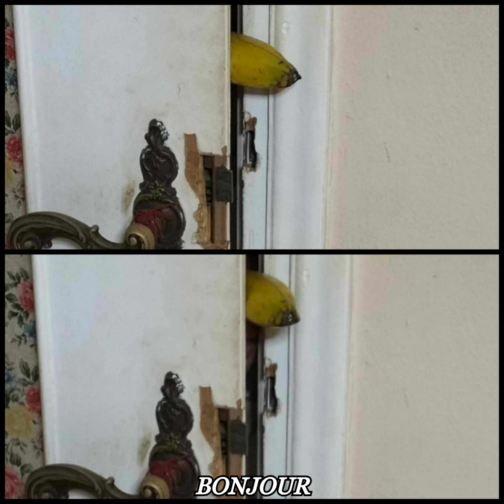 High Quality Bonjour Banana Blank Meme Template