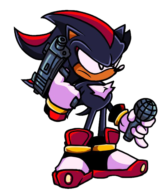 Shadow The Hedgehog (Fnf) Blank Meme Template