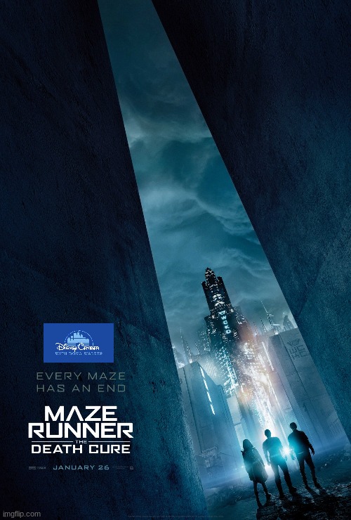 disneycember: maze runner the death cure | image tagged in disneycember,nostalgia critic,20th century fox,the maze runner,final installment | made w/ Imgflip meme maker