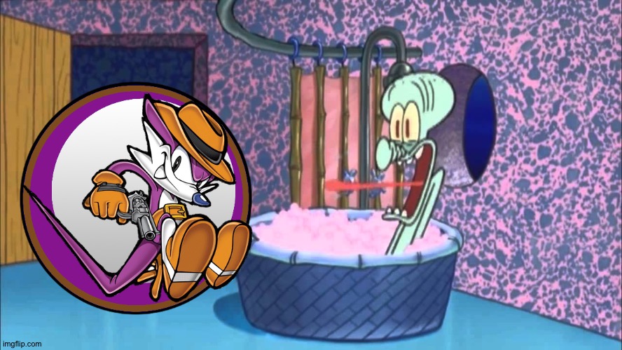 Nack drops by Squidward's house | image tagged in who dropped by squidward's house | made w/ Imgflip meme maker