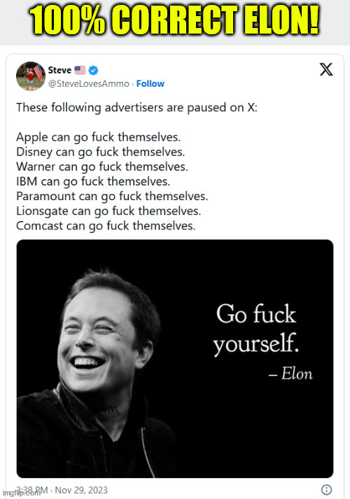100% CORRECT ELON! | made w/ Imgflip meme maker