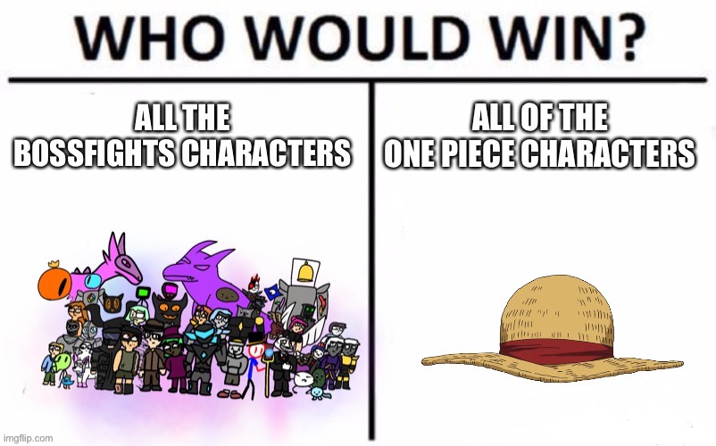 Hint: (it’s not one piece) | made w/ Imgflip meme maker