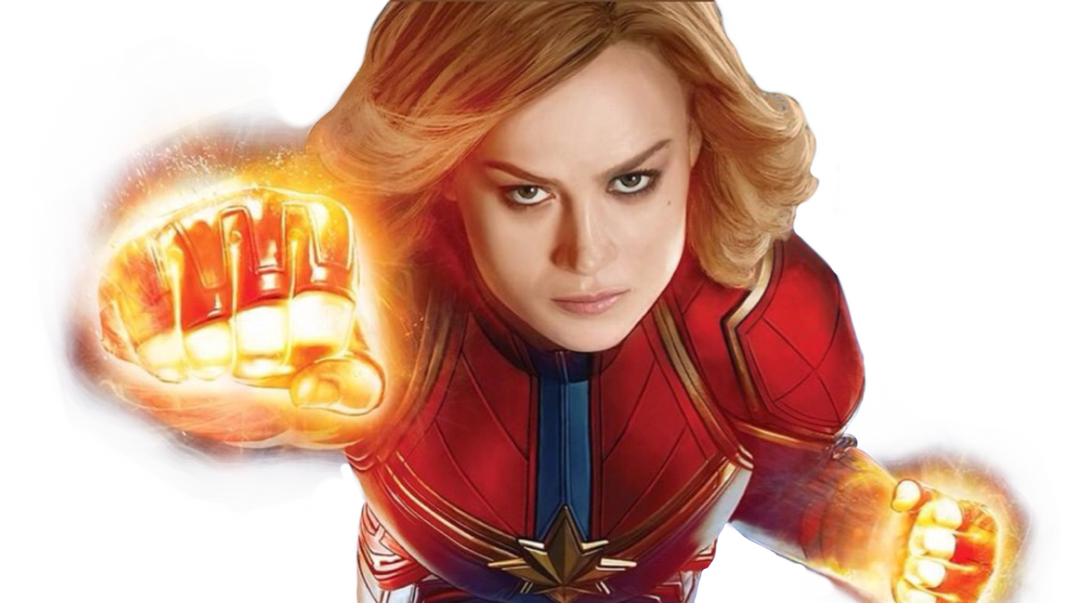 High Quality Captain Marvel PNG Blank Meme Template