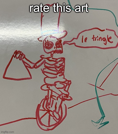 le tringle | rate this art | image tagged in le tringle | made w/ Imgflip meme maker