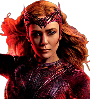 Scarlet Witch in M.O.M PNG Blank Meme Template