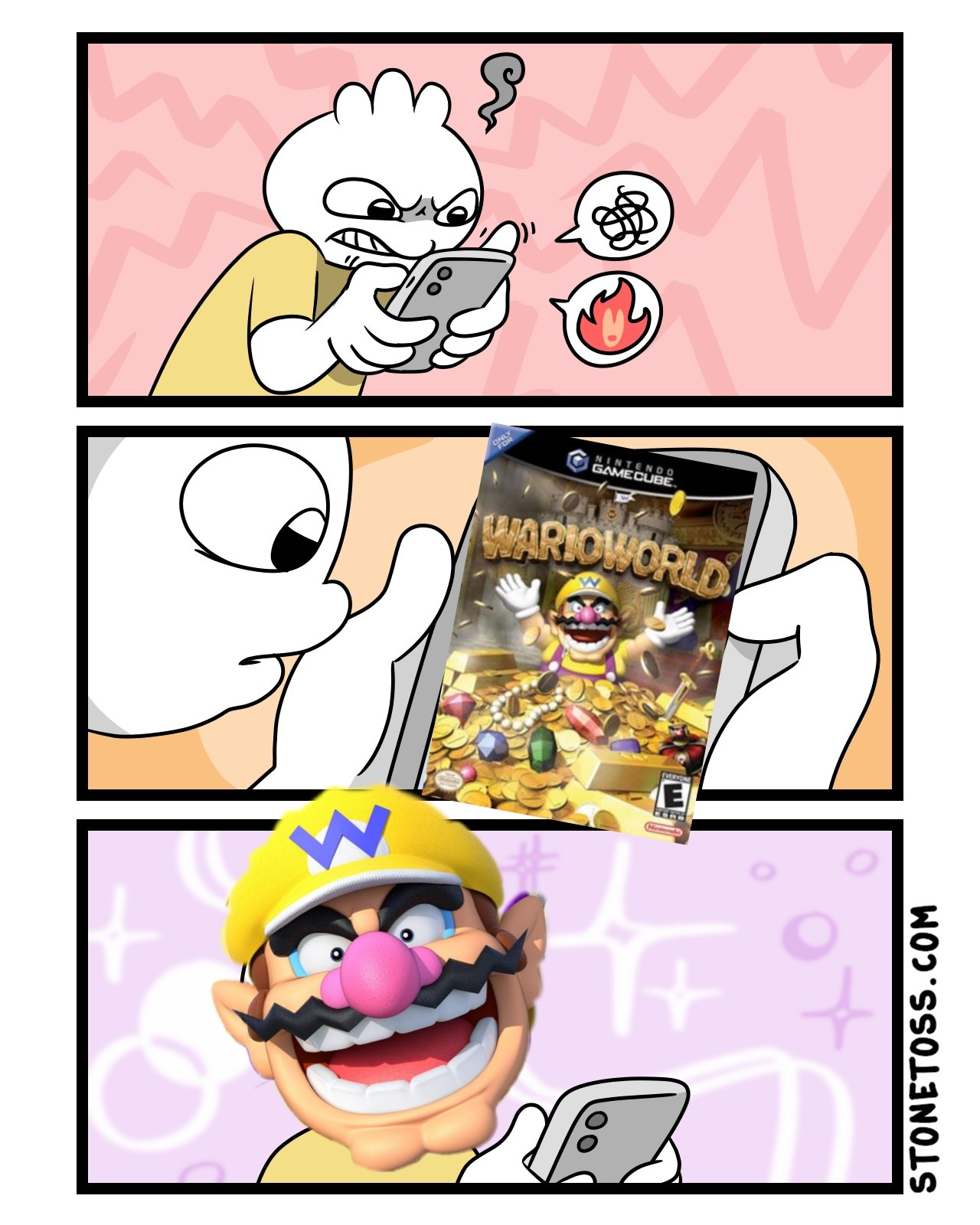 Wario Blank Meme Template