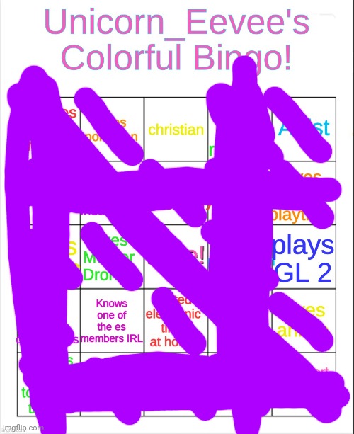 How? | image tagged in unicorn_eevee colorful bingo | made w/ Imgflip meme maker