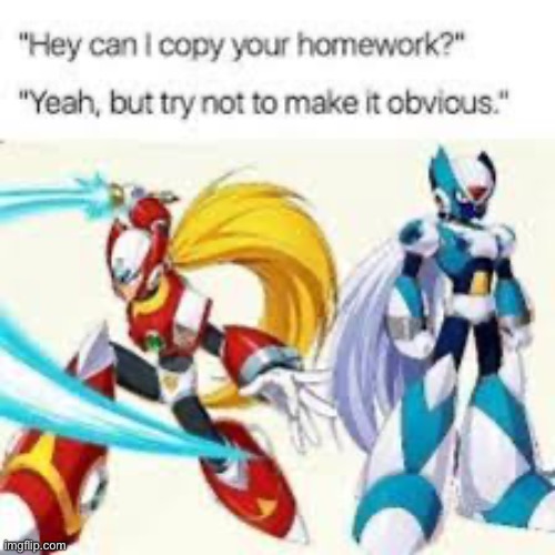 Copy | image tagged in megaman | made w/ Imgflip meme maker