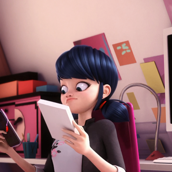 High Quality Confused Marinette Blank Meme Template