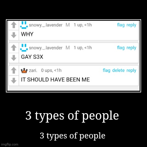 3 types of people | 3 types of people | image tagged in funny,demotivationals | made w/ Imgflip demotivational maker