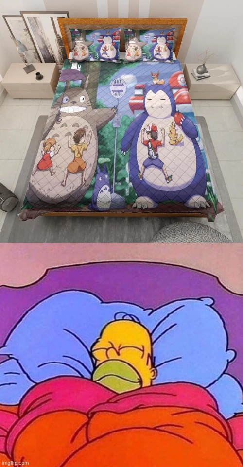 Best sleep of my life right there | image tagged in homer simpson sleeping peacefully,anime | made w/ Imgflip meme maker