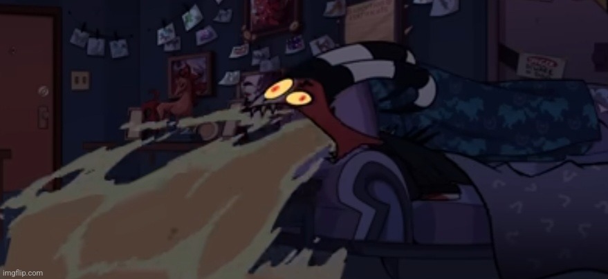 Blitzo throwing up | image tagged in blitzo throwing up | made w/ Imgflip meme maker