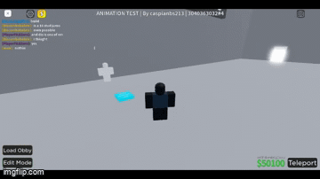 roblox obby creator test animation - Imgflip