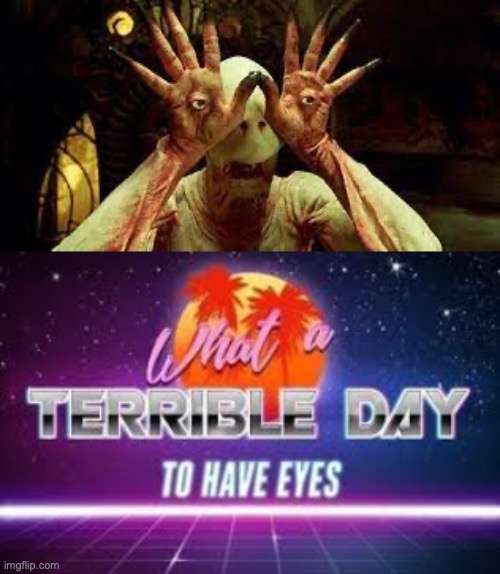 eyes | image tagged in what a terrible day to have eyes,unsee juice | made w/ Imgflip meme maker