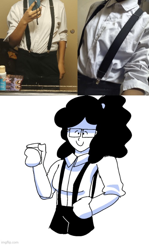 "Why are you wearing suspenders to school?" - My Dad | made w/ Imgflip meme maker