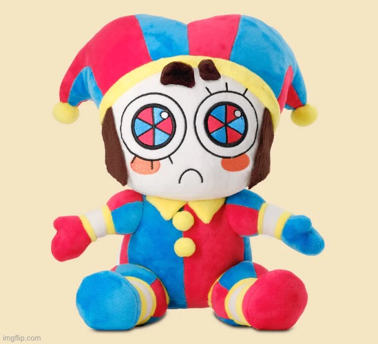 Pomni Plushie | image tagged in pomni plushie | made w/ Imgflip meme maker