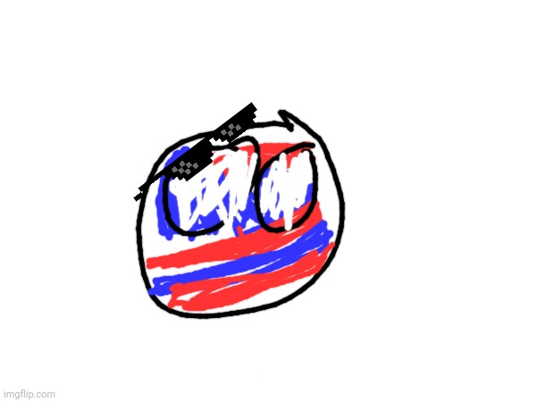 I Made Drawing Amercianball | made w/ Imgflip meme maker