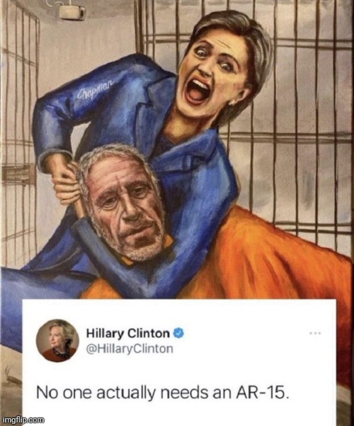 Hillary and Epstein | image tagged in hillary and epstein | made w/ Imgflip meme maker