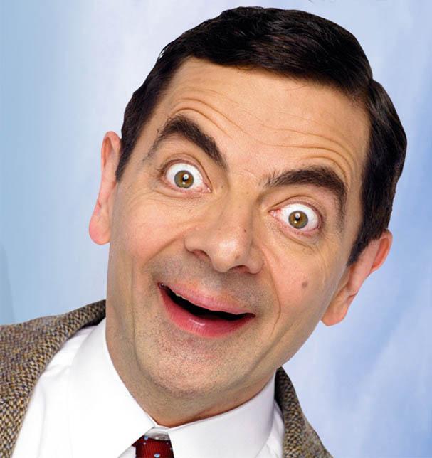 High Quality mr. bean excited Blank Meme Template