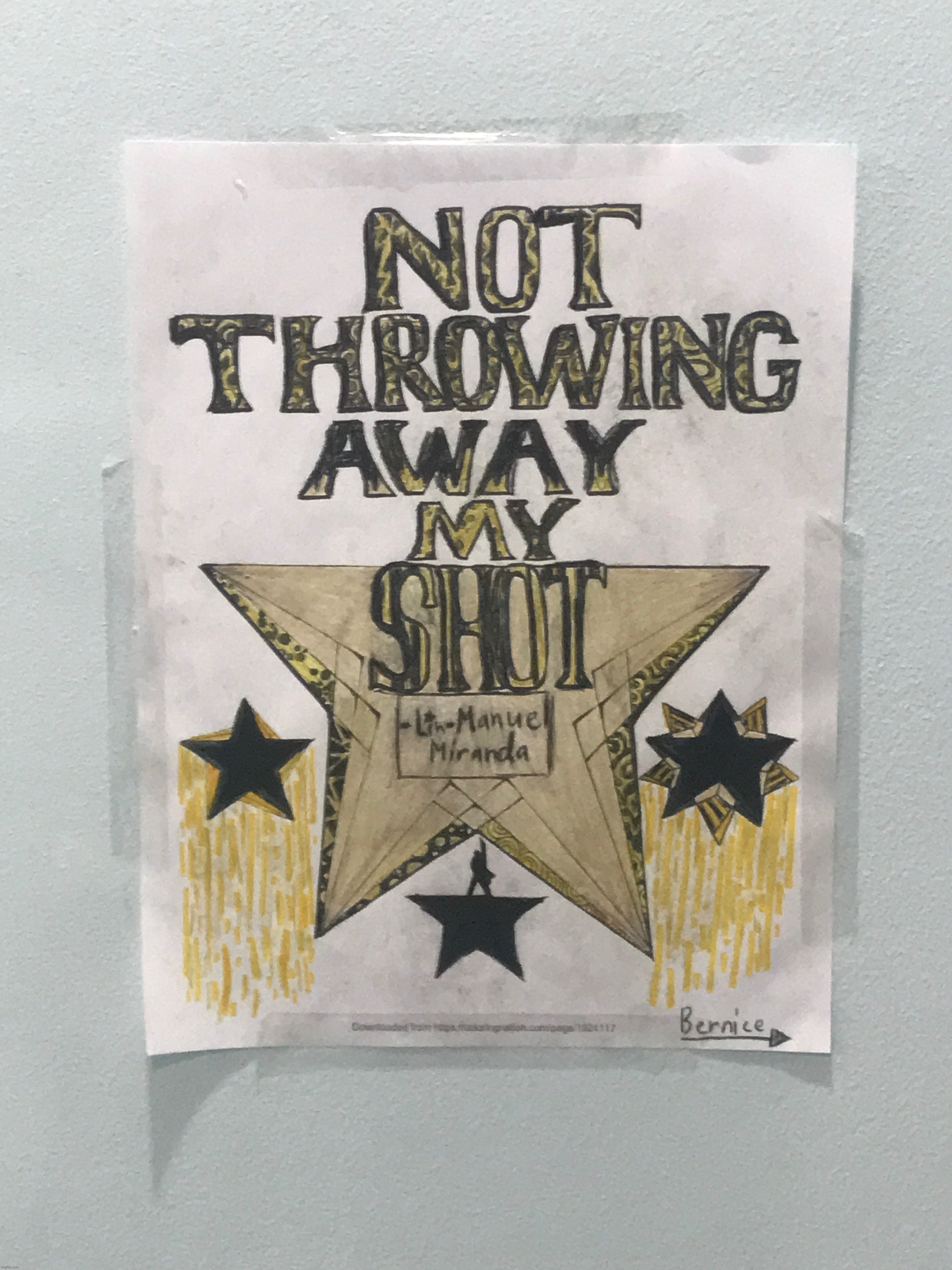 I’M NOT THROWING AWAY MY SHOT | image tagged in hamilton,art | made w/ Imgflip meme maker