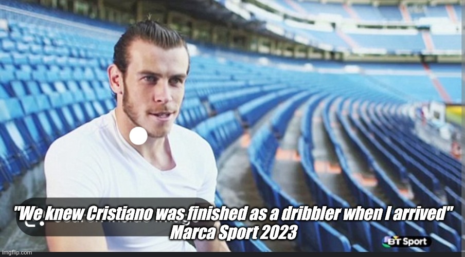 Finished | "We knew Cristiano was finished as a dribbler when I arrived" 
Marca Sport 2023 | image tagged in ronaldo | made w/ Imgflip meme maker