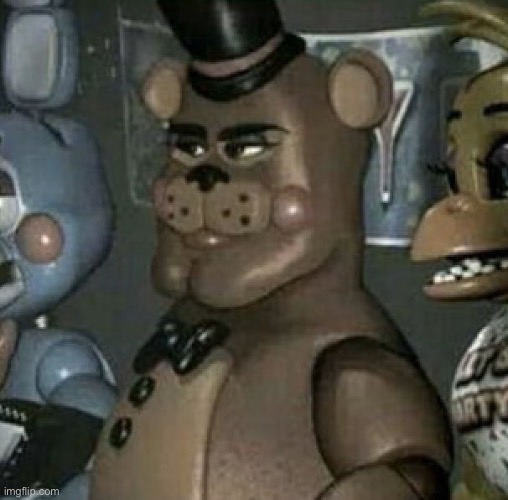 image tagged in chad toy freddy | made w/ Imgflip meme maker