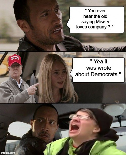 Even the Rock knows the Truth now. | image tagged in democrats,nwo,psychopaths and serial killers | made w/ Imgflip meme maker