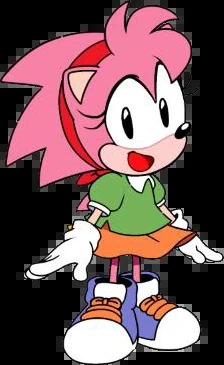 High Quality Amy Rose Blank Meme Template