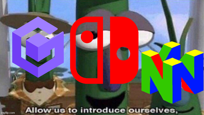 VeggieTales 'Allow us to introduce ourselfs' | image tagged in veggietales 'allow us to introduce ourselfs' | made w/ Imgflip meme maker