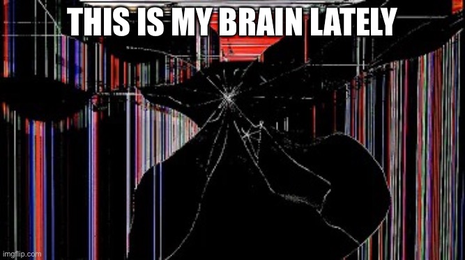 How’s everyone doin today? Be honest. | THIS IS MY BRAIN LATELY | image tagged in broken tv prank | made w/ Imgflip meme maker