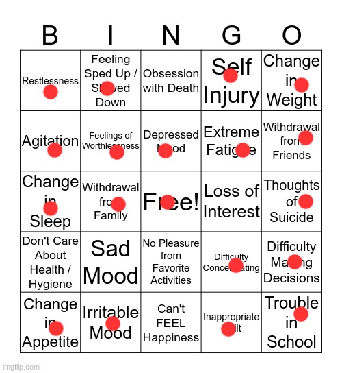 whelp- | image tagged in depression bingo 1 | made w/ Imgflip meme maker